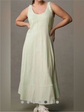 maeve gillian tiered maxi dress Anthropologie Maeve Gillian Tiered Maxi dress women's size medium